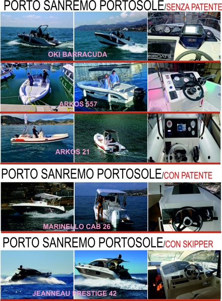 Noleggio barche Sanremo Portosole - Sportshore